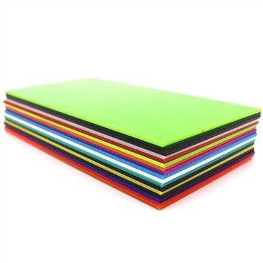 Krāsainas akrila plexiglass loksnes
